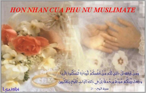 GIÁO LÝ HÔN NHÂN CỦA NGƯỜI PHỤ NỮ MUSLIMATE