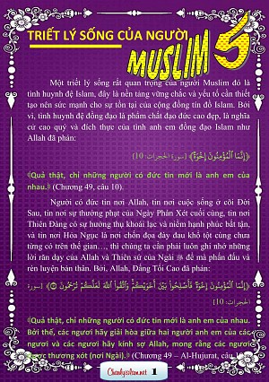 TRIET LY SONG CUA NGUOI MUSLIM 5A 